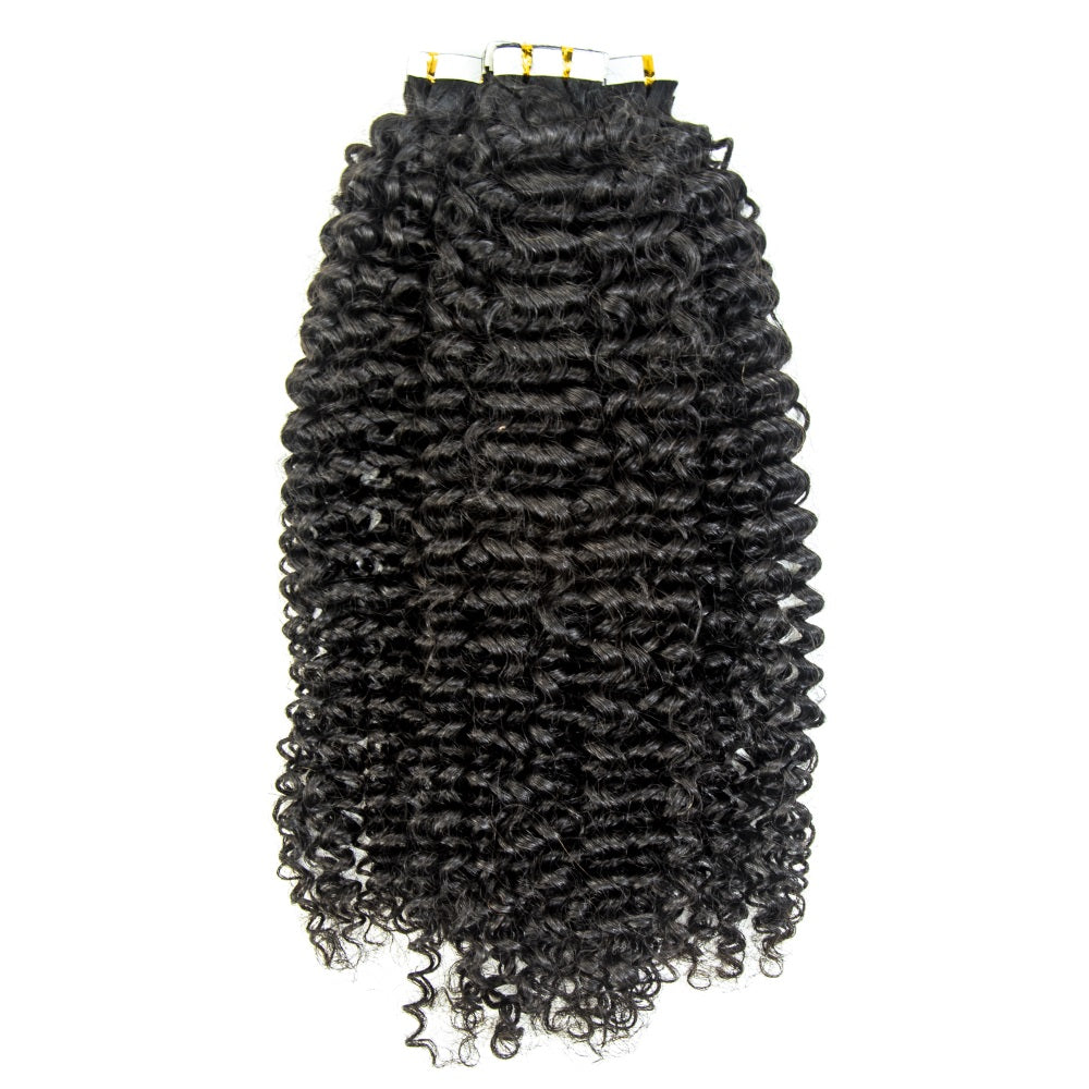 Top Premium Curly Hair PU Tape In Hair Extensions