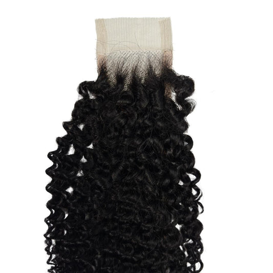 Jerry Curl 2x6 HD Lace 100% Human Hair Closure