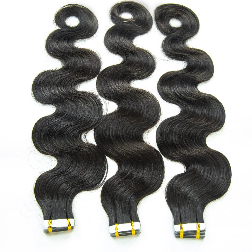 Top Premium Body Wave PU Tape In Hair Extensions