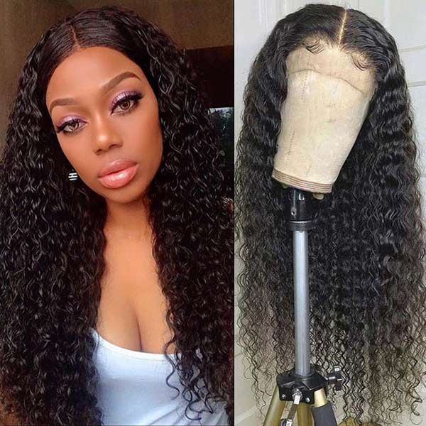 *Deep Wave* 5x5 Lace Closure Unit Wig 180% Density Hair Wig
