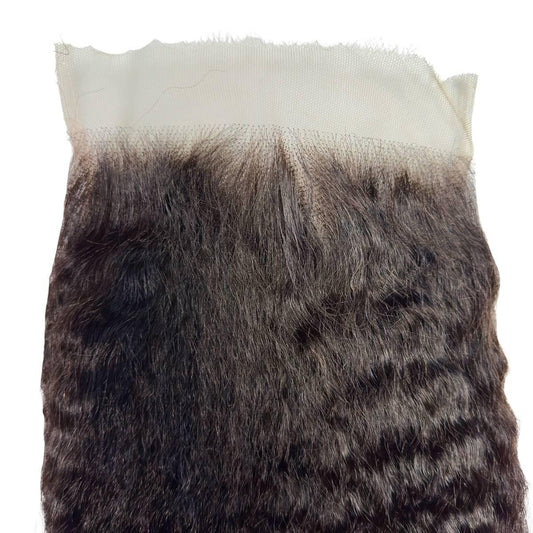 Kinky Straight 6x6 HD Lace Human Hair Closure