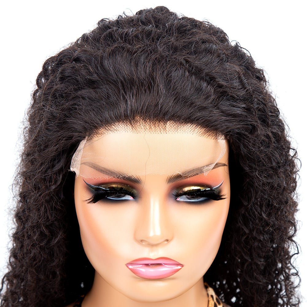 Glueless Lace Curly Hair 6X6 HD Lace Closure Wig 200% Density