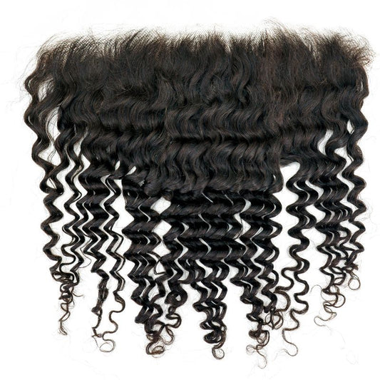 Deep Wave 13x6 HD Lace Human Hair Frontal