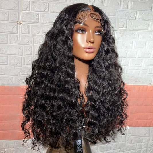 7x7 Loose Curl HD Lace Closure Wig Parting Max Glueless Wig